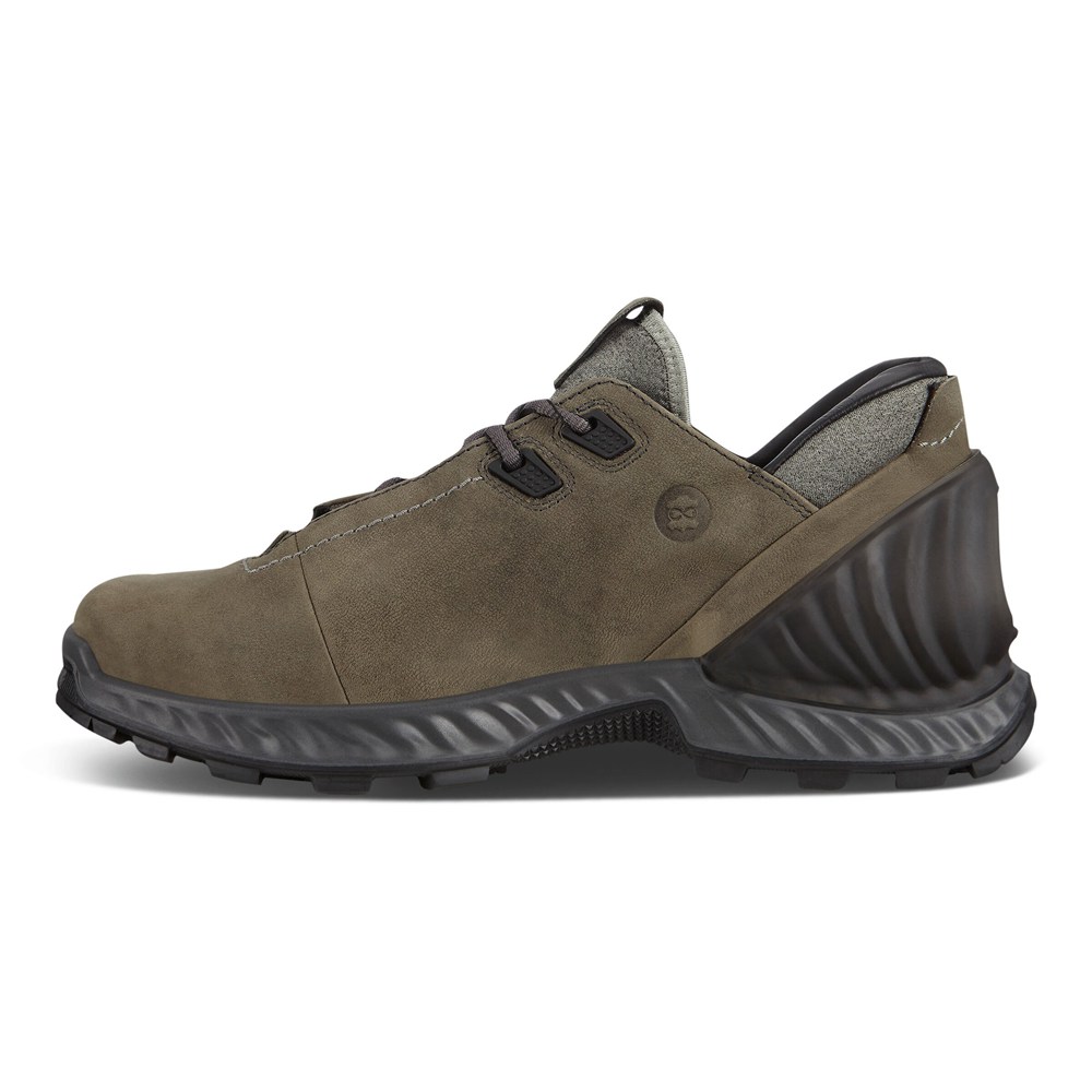 Tenis De Montaña Hombre - ECCO Exohike Bajos Gtx - Verde Oliva - HEV604981